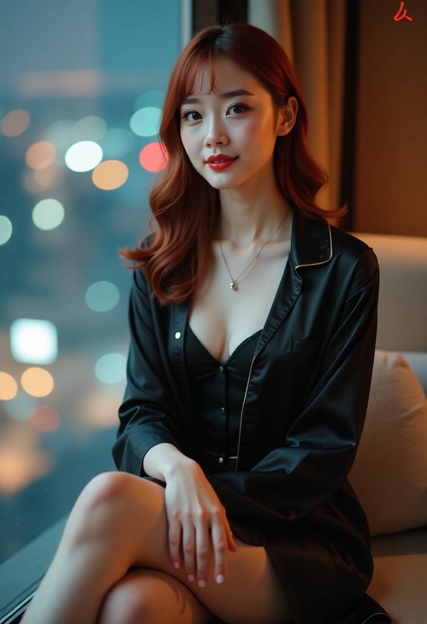 春天的楼梯间